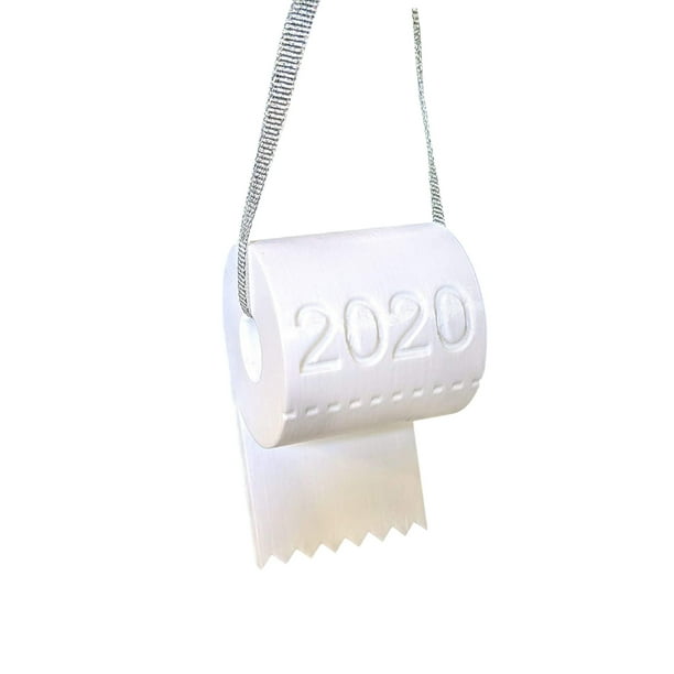 Details about   Christmas Tree Hanging Toilet Paper Crisis Ornament Decoration 2020 Funny Gift